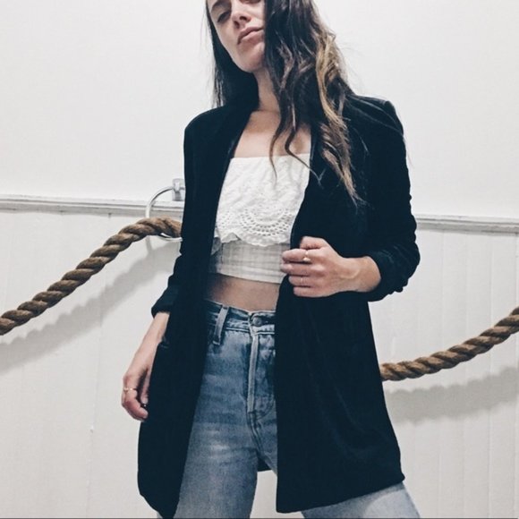 Vero Moda Jackets & Blazers - BLACK VELVET BLAZER